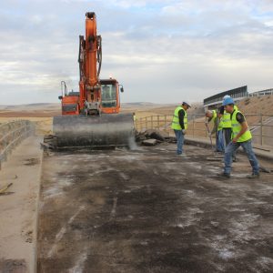 Demolición de puente