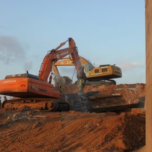 Demolición de puente