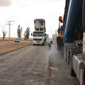 ampliación y extendido de arcenes