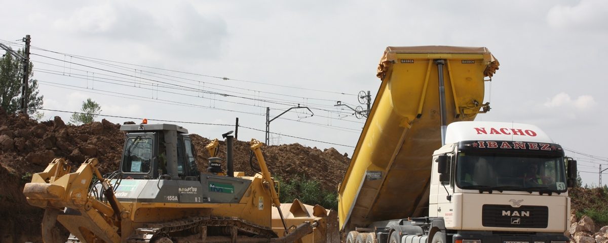 transporte de tierras