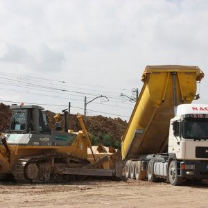 transporte de tierras