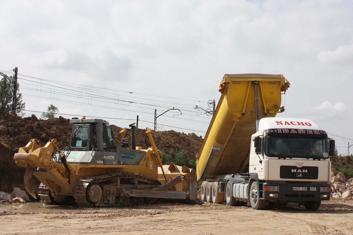 transporte de tierras