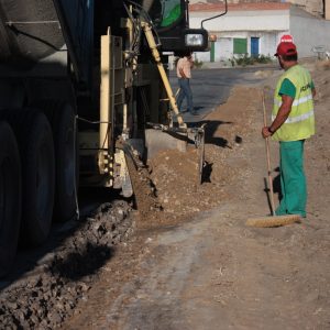 ampliación y extendido de arcenes