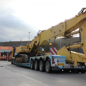 transporte de maquinaria pesada