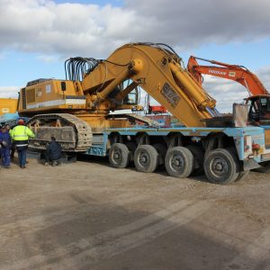 transporte de maquinaria pesada