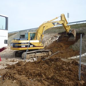 trabajos de excavación