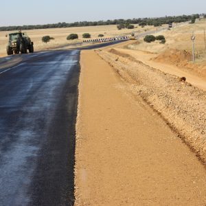 Ampliación de arcenes