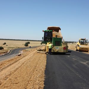 trabajos extendido de arcenes