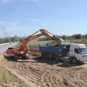 extendido y compactado accesos