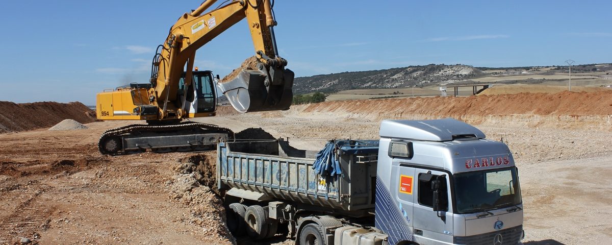 transporte de tierras