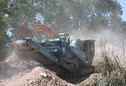 Clasificación molienda materiales